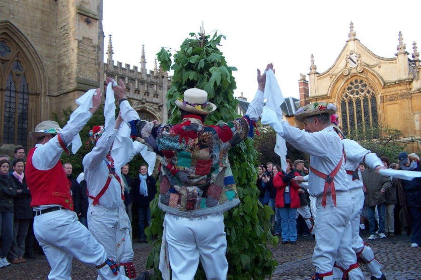 'Bonny Green' in Radcliffe Square c6.20am, 2010 (Photo: Andrew Morgan)